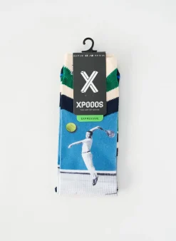 Chaussettes Xpooos Bleu