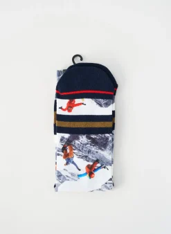 Chaussettes Xpooos Bleu