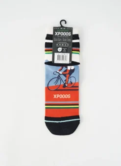 Chaussettes Xpooos Orange