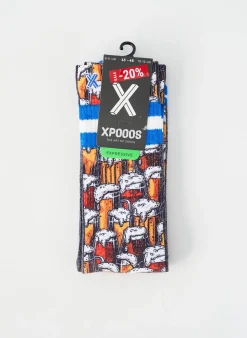 Chaussettes Xpooos Orange
