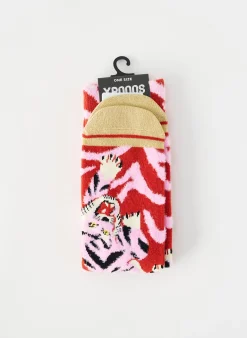 Chaussettes Xpooos Rose