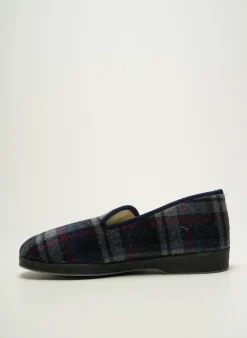 Chaussons/pantoufles Airplum Bleu Bout Rond