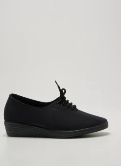 Chaussons/pantoufles American Stadium Noir Talon Plat Jusqu'à 3cm