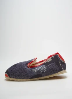 Chaussons/pantoufles Berthe Aux Grands Pieds Gris Bout Rond
