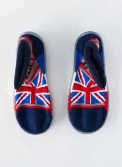 Chaussons/pantoufles Berthe Aux Grands Pieds Bleu Bout Rond