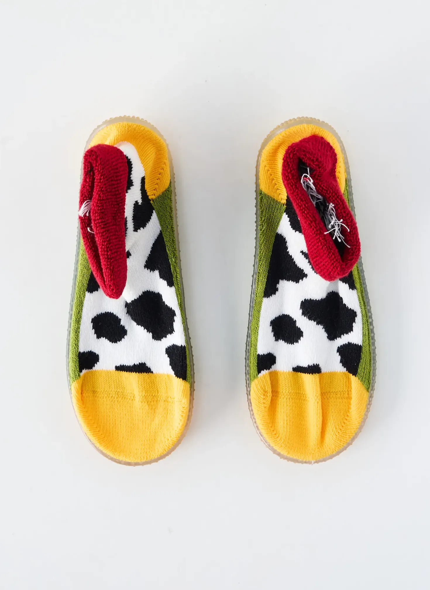 Chaussons/pantoufles Berthe Aux Grands Pieds Vert Bout Rond