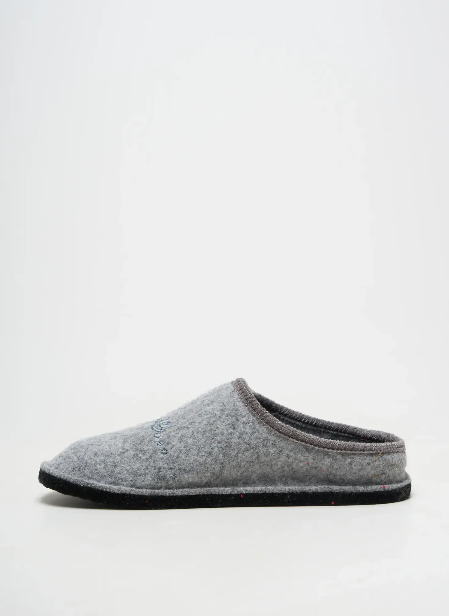 Chaussons/pantoufles Chausse Mouton Gris Talon Plat Jusqu'à 3cm