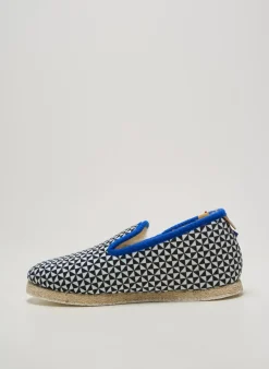 Chaussons/pantoufles Chausse Mouton Bleu Talon Plat Jusqu'à 3cm