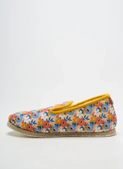 Chaussons/pantoufles Chausse Mouton Jaune Talon Plat Jusqu'à 3cm