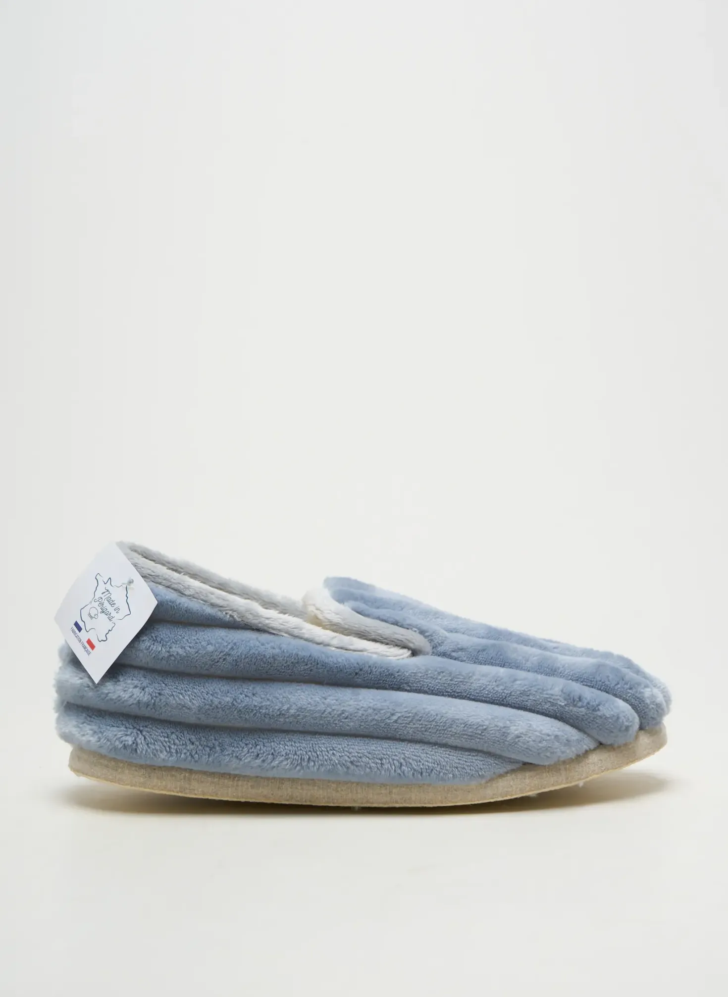 Chaussons/pantoufles Chausse Mouton Bleu Talon Plat Jusqu'à 3cm