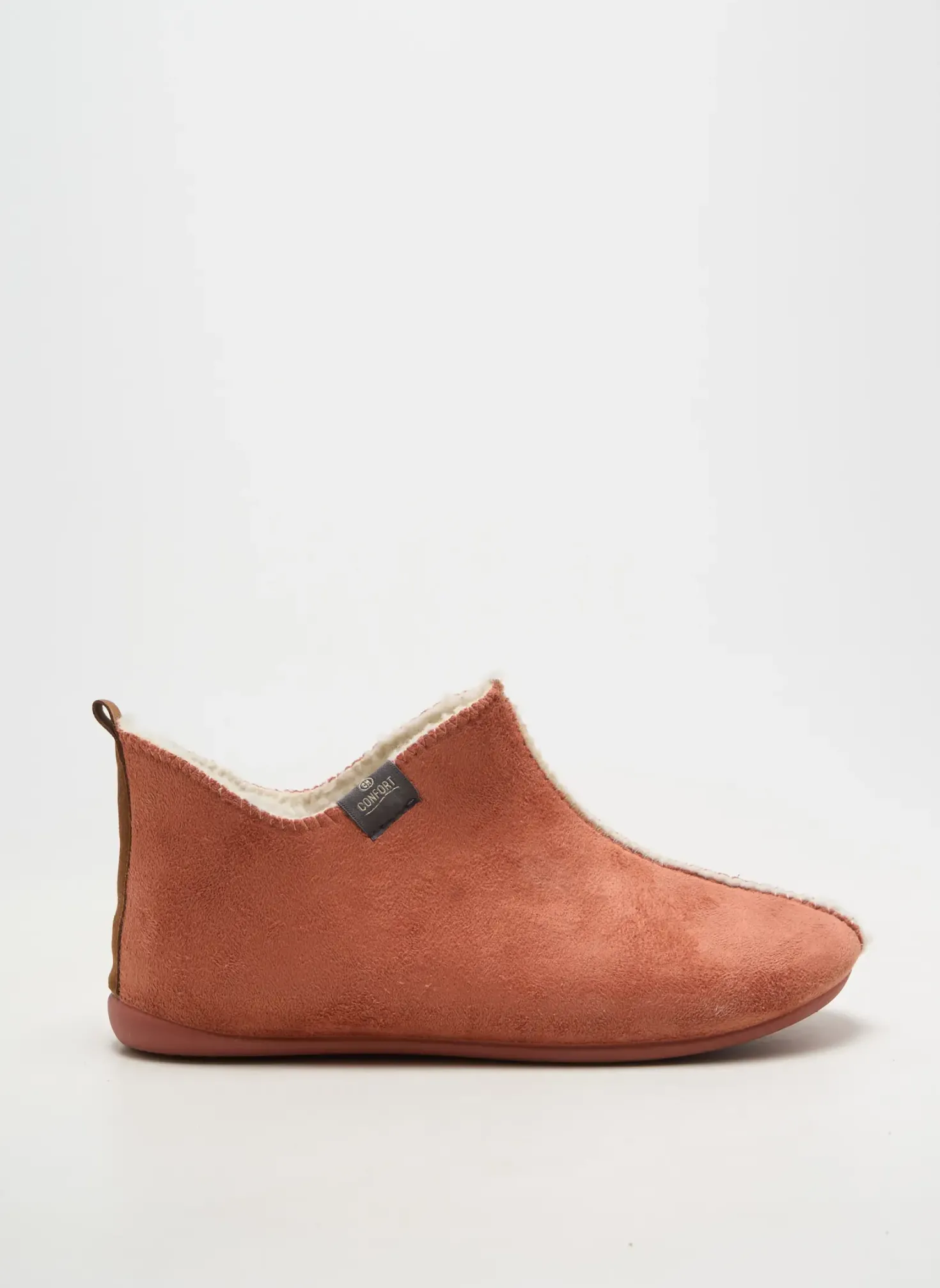 Chaussons/pantoufles Cm Confort Rose Talon Plat Jusqu'à 3cm