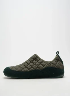 Chaussons/pantoufles Cm Confort Vert Bout Rond