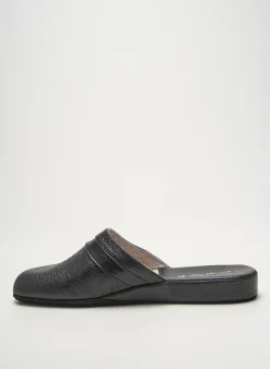 Chaussons/pantoufles Da Vinci Noir Bout Rond