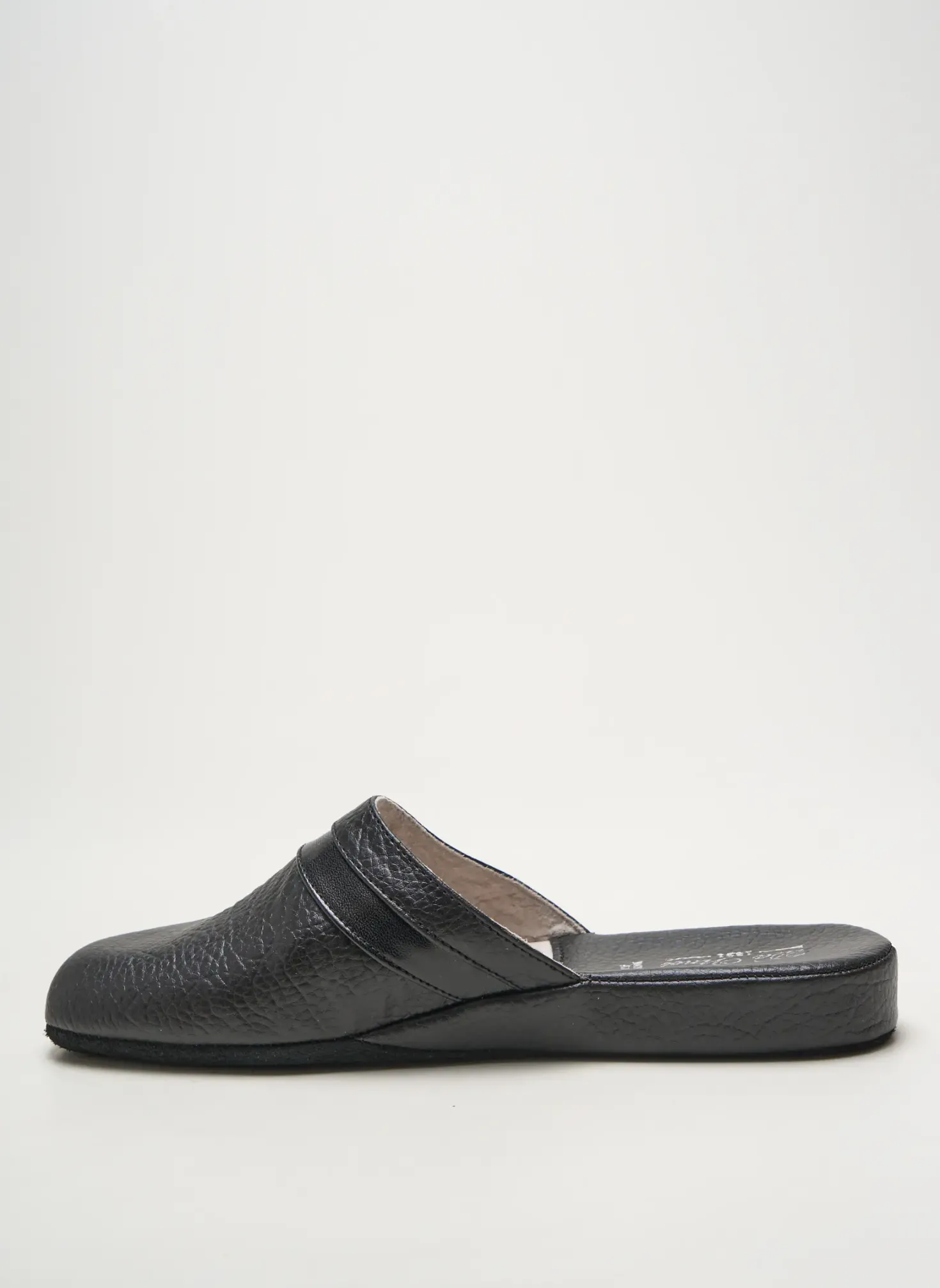 Chaussons/pantoufles Da Vinci Noir Bout Rond