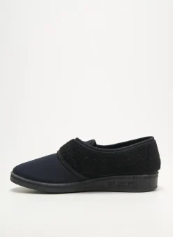 Chaussons/pantoufles Emanuela Noir Talon Plat Jusqu'à 3cm