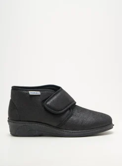 Chaussons/pantoufles Emanuela Noir Talon Plat Jusqu'à 3cm