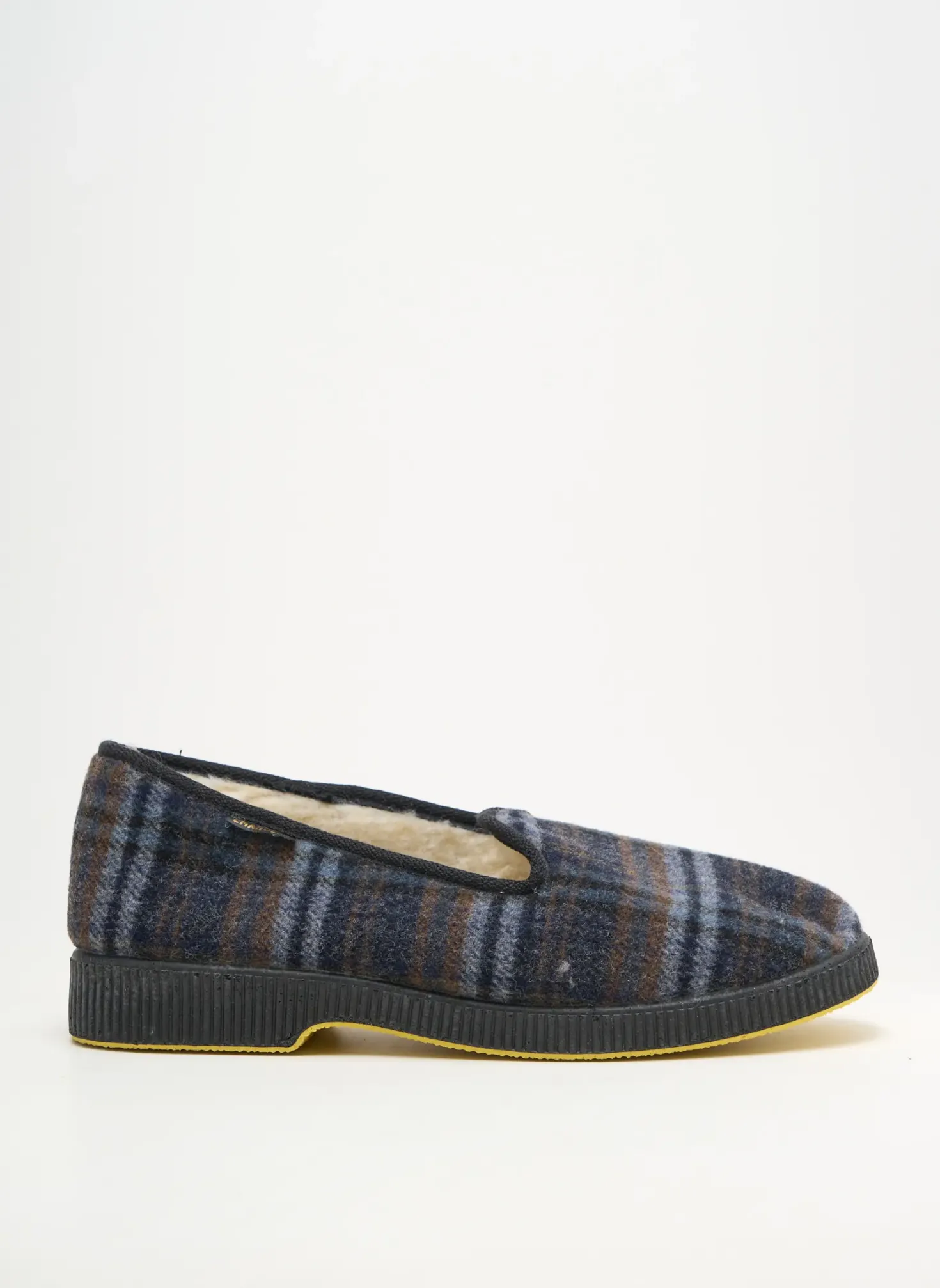 Chaussons/pantoufles Emanuela Bleu Bout Rond