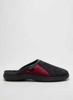 Chaussons/pantoufles Fargeot Rouge Bout Rond