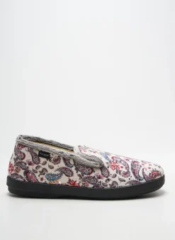 Chaussons/pantoufles Fargeot Blanc Talon Plat Jusqu'à 3cm
