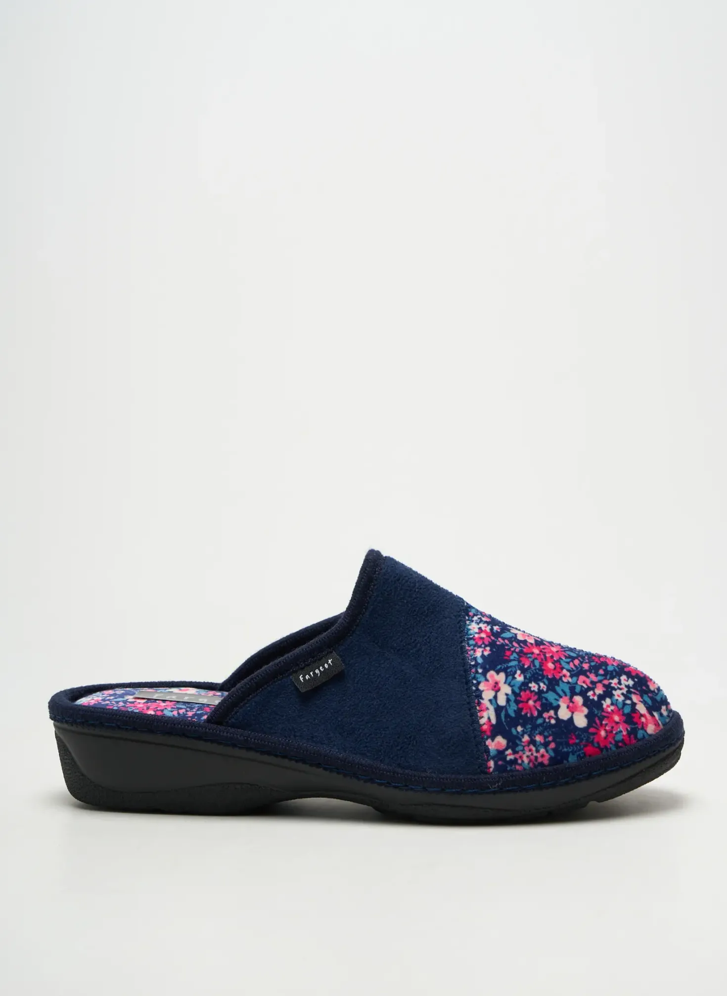 Chaussons/pantoufles Fargeot Bleu Talon De 4 À 6cm