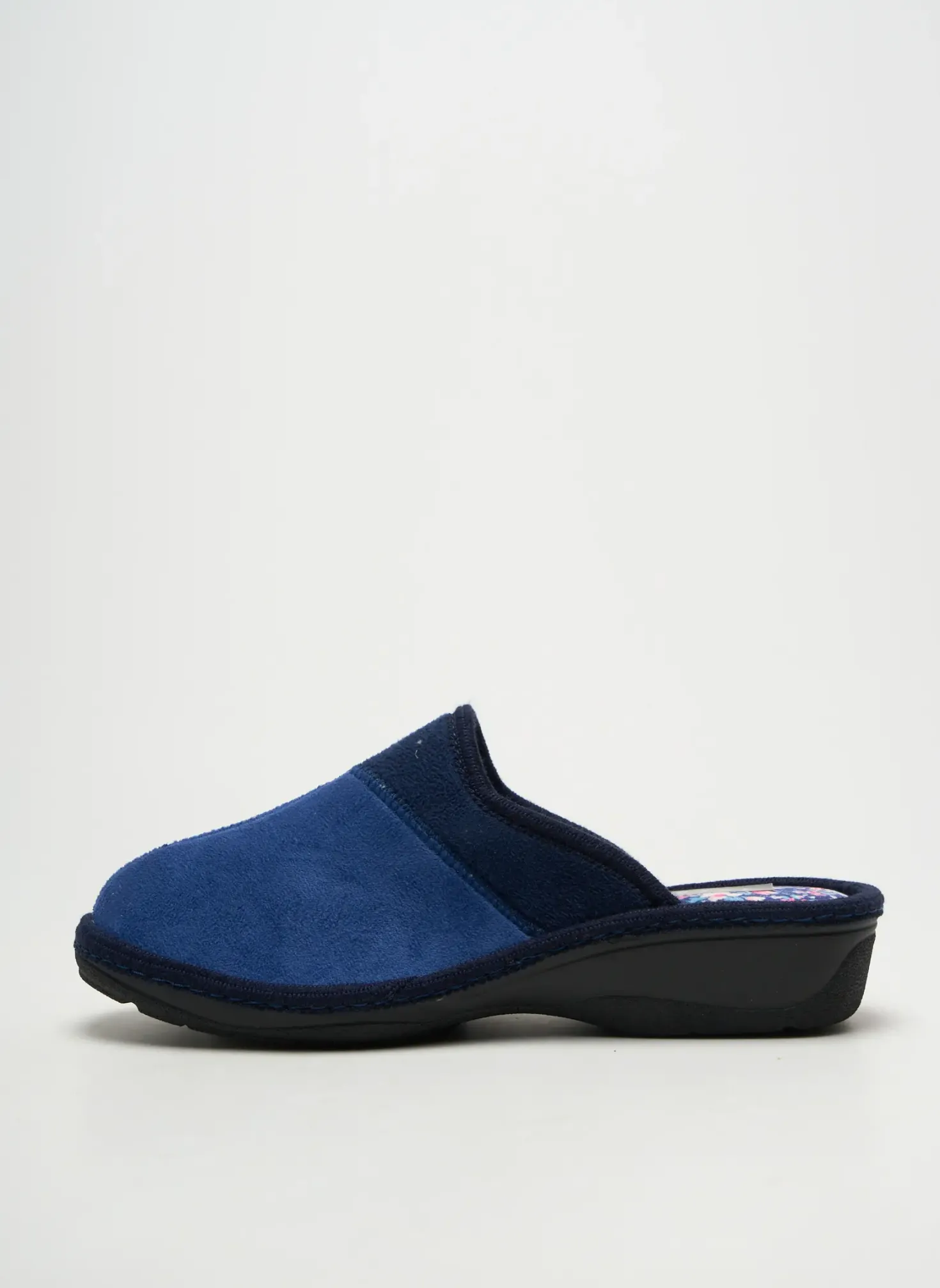 Chaussons/pantoufles Fargeot Bleu Talon De 4 À 6cm