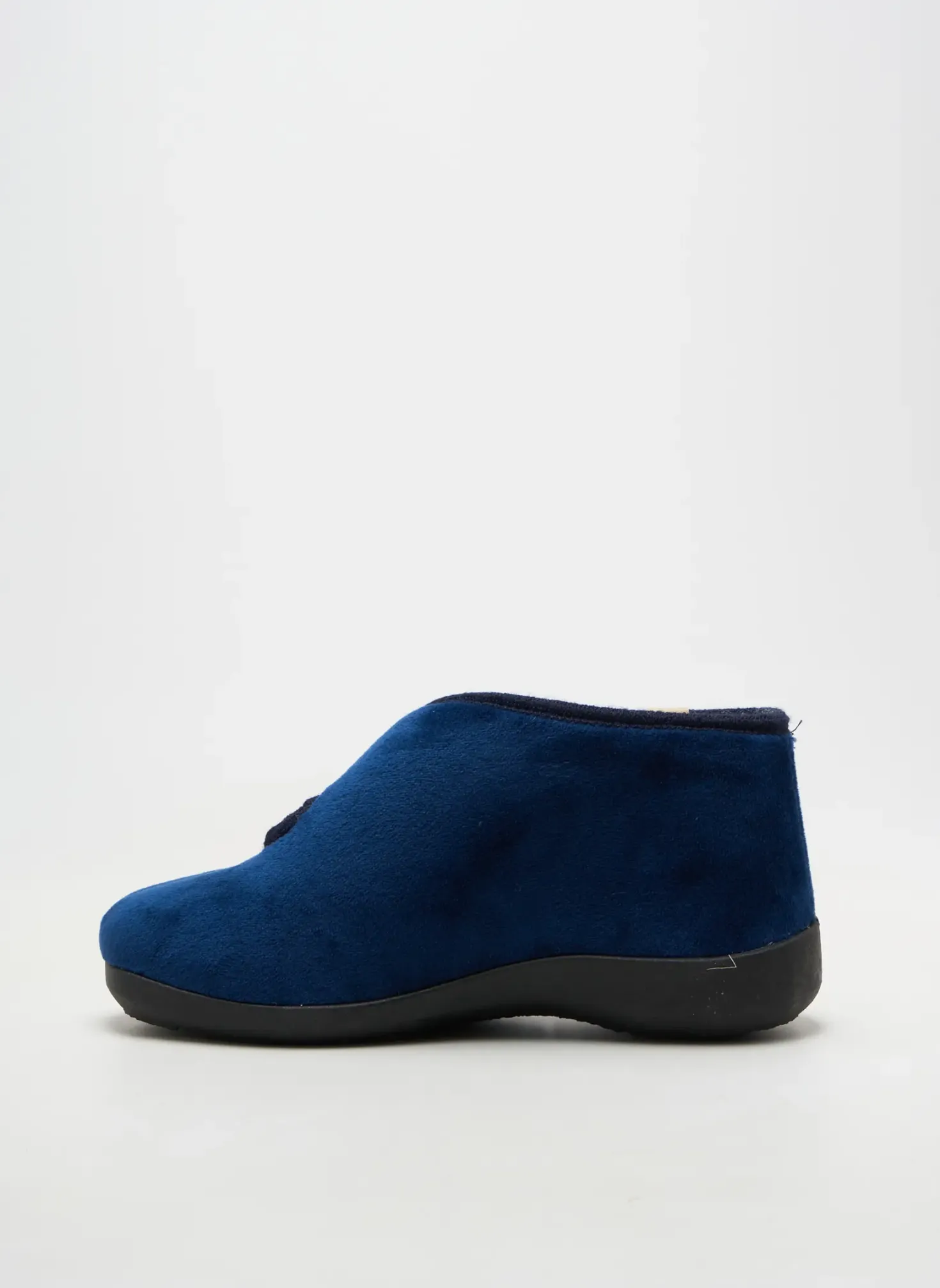 Chaussons/pantoufles Fargeot Bleu Talon Plat Jusqu'à 3cm