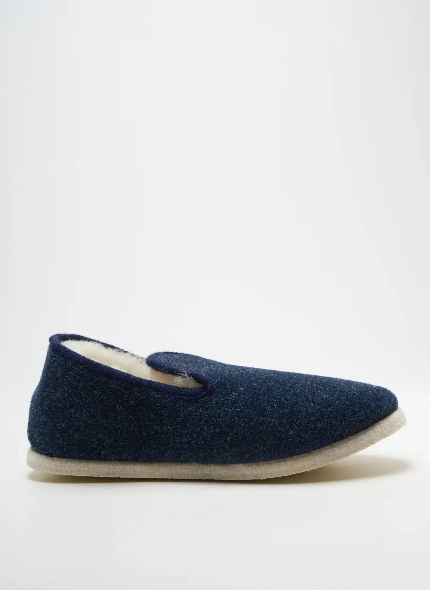 Chaussons/pantoufles Fargeot Bleu Bout Rond
