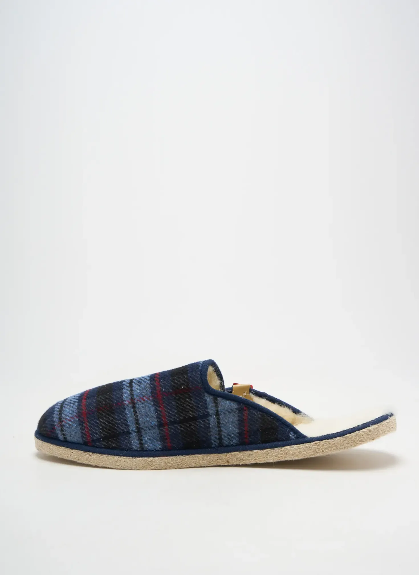Chaussons/pantoufles Fargeot Bleu Bout Rond