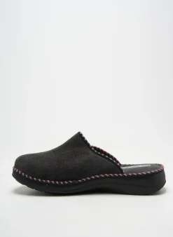 Chaussons/pantoufles Fargeot Gris Bout Rond
