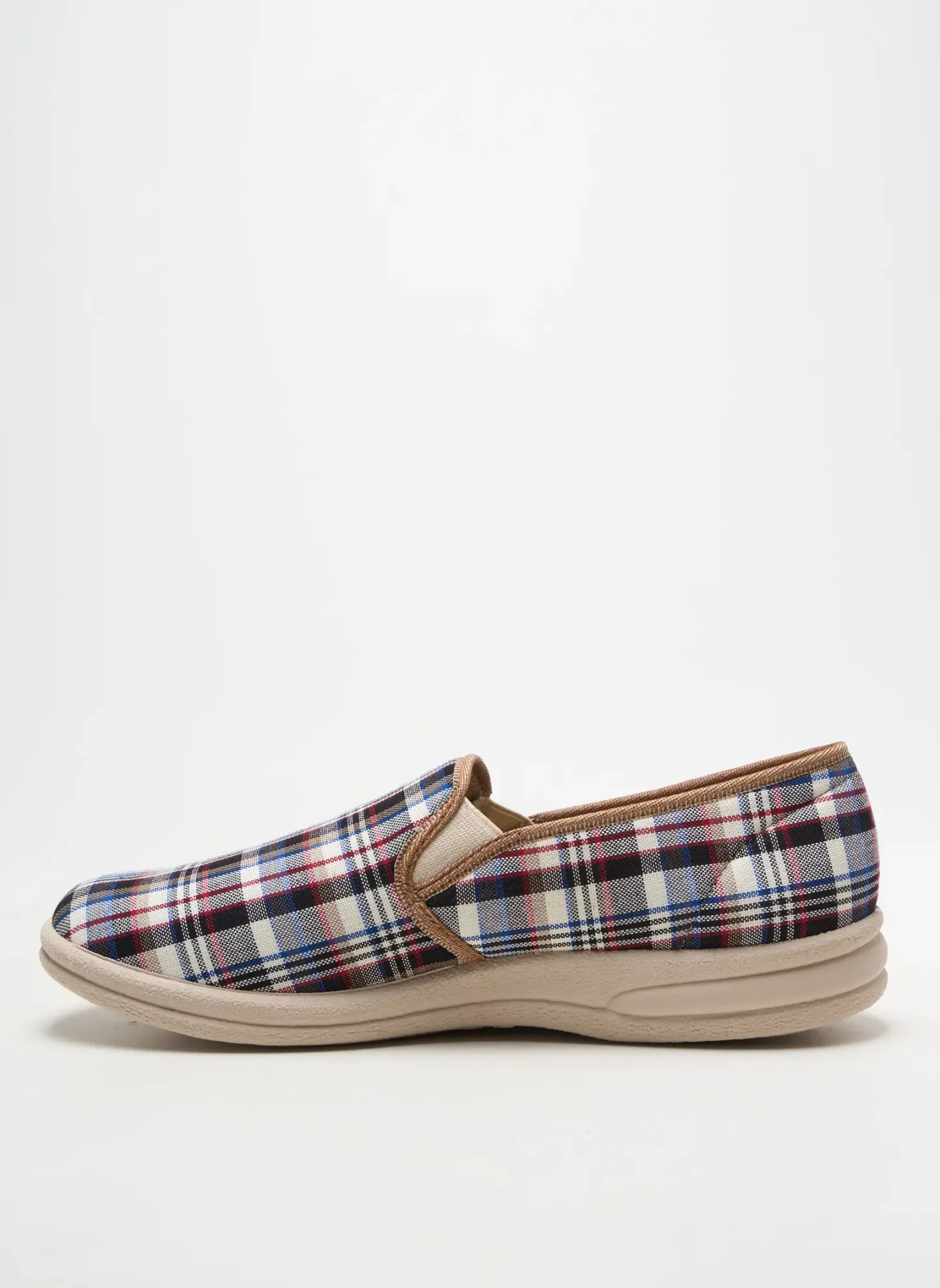 Chaussons/pantoufles Fargeot Beige Bout Rond