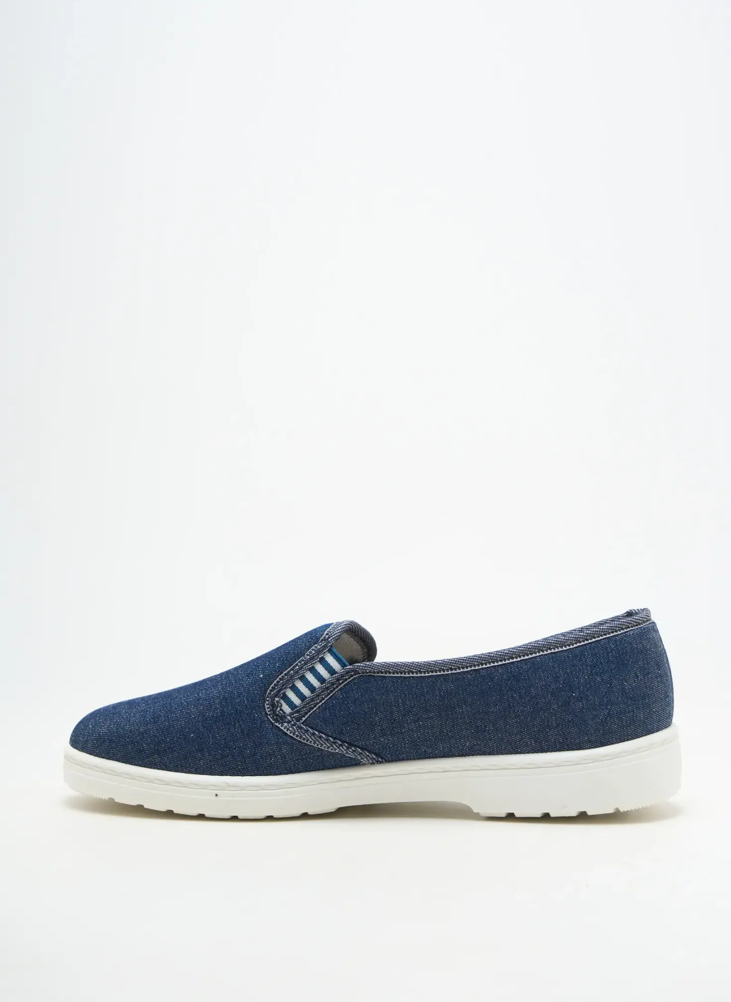 Chaussons/pantoufles Fargeot Bleu Bout Rond