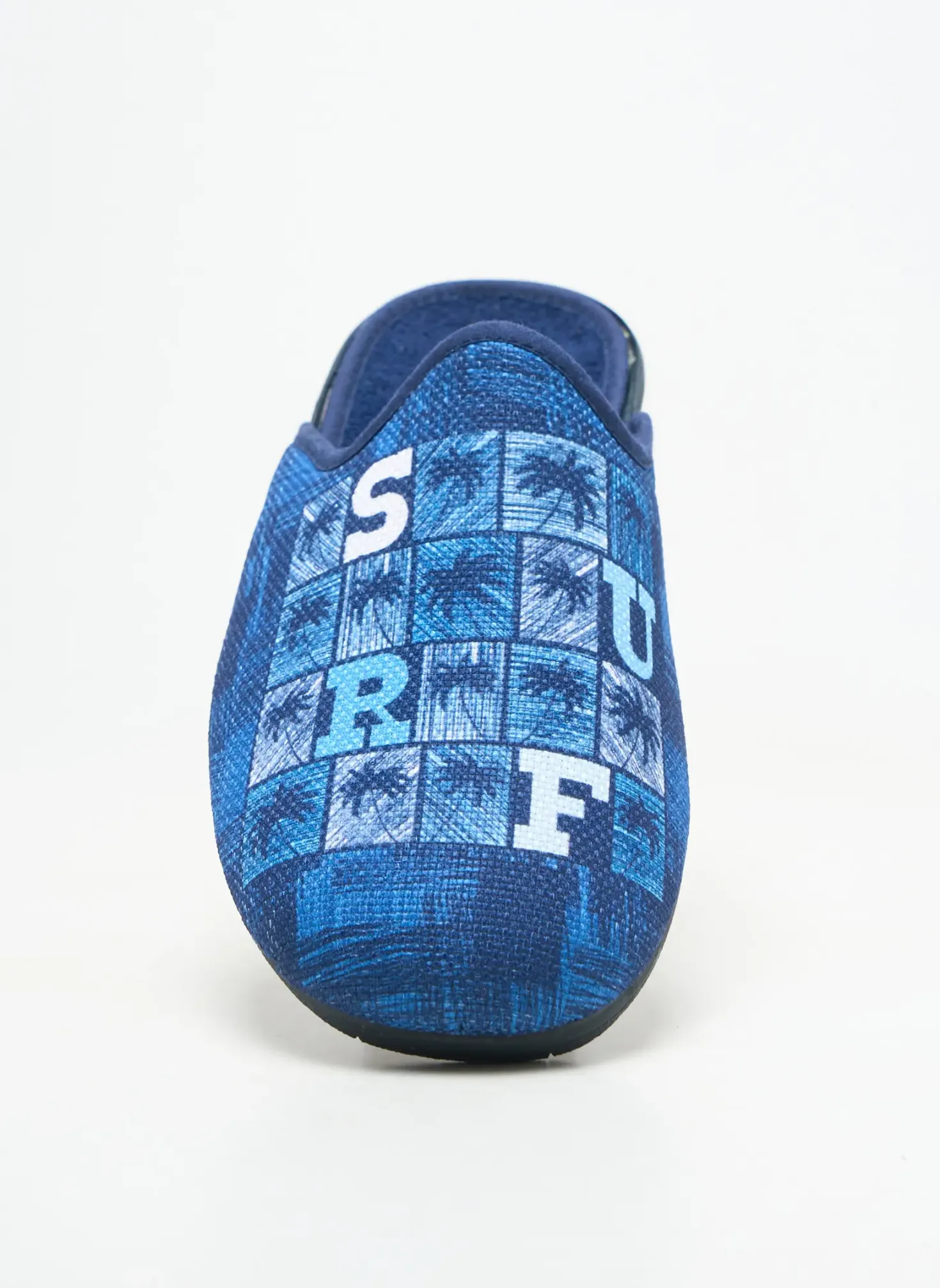 Chaussons/pantoufles Fargeot Bleu Bout Rond