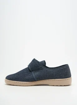 Chaussons/pantoufles Fargeot Bleu Bout Rond