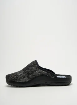 Chaussons/pantoufles Fly Flot Gris Bout Rond