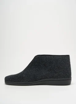 Chaussons/pantoufles Goes Gris Bout Rond