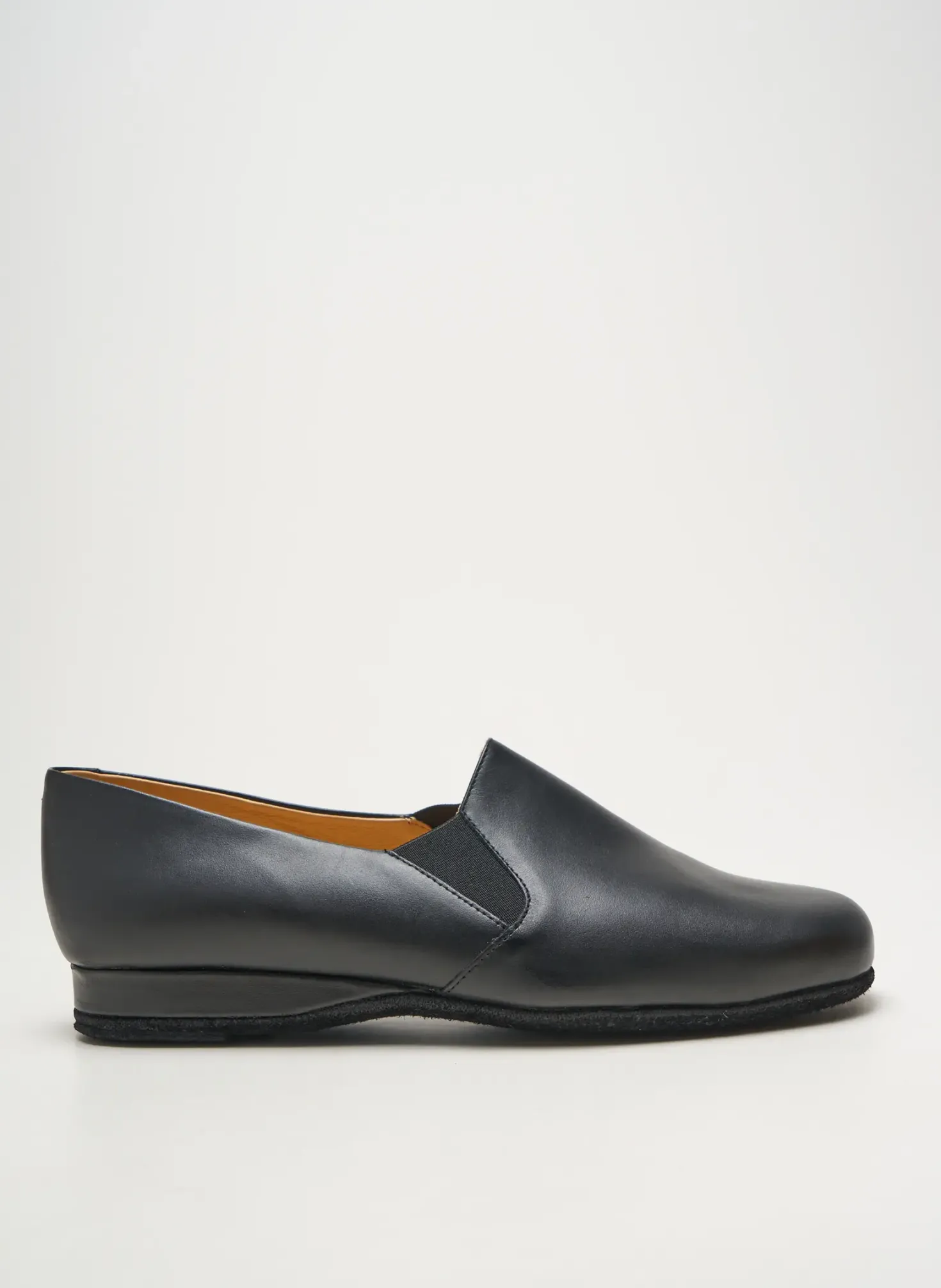 Chaussons/pantoufles Heller Noir Bout Carré