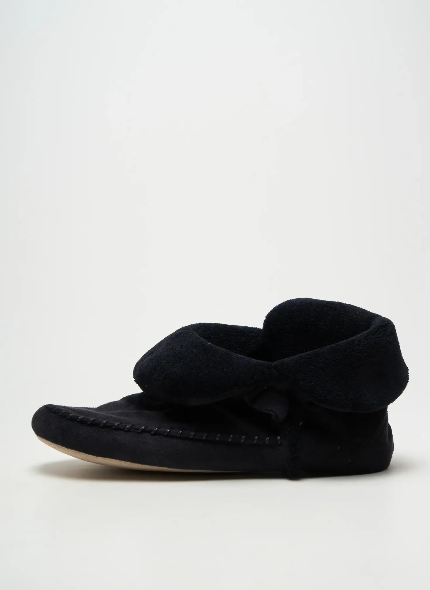 Chaussons/pantoufles Isotoner Noir Talon Plat Jusqu'à 3cm