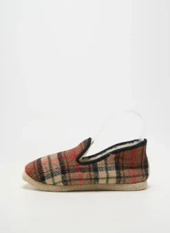 Chaussons/pantoufles Jeva Beige Bout Rond