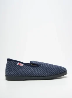 Chaussons/pantoufles Jeva Bleu Bout Rond