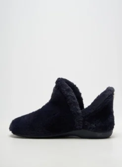 Chaussons/pantoufles La Bande À Mich' Bleu Talon Plat Jusqu'à 3cm