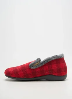 Chaussons/pantoufles La Bande À Mich' Rouge Bout Rond
