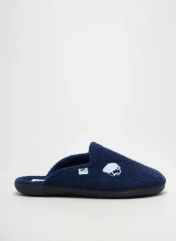 Chaussons/pantoufles La Bande À Mich' Bleu Bout Rond