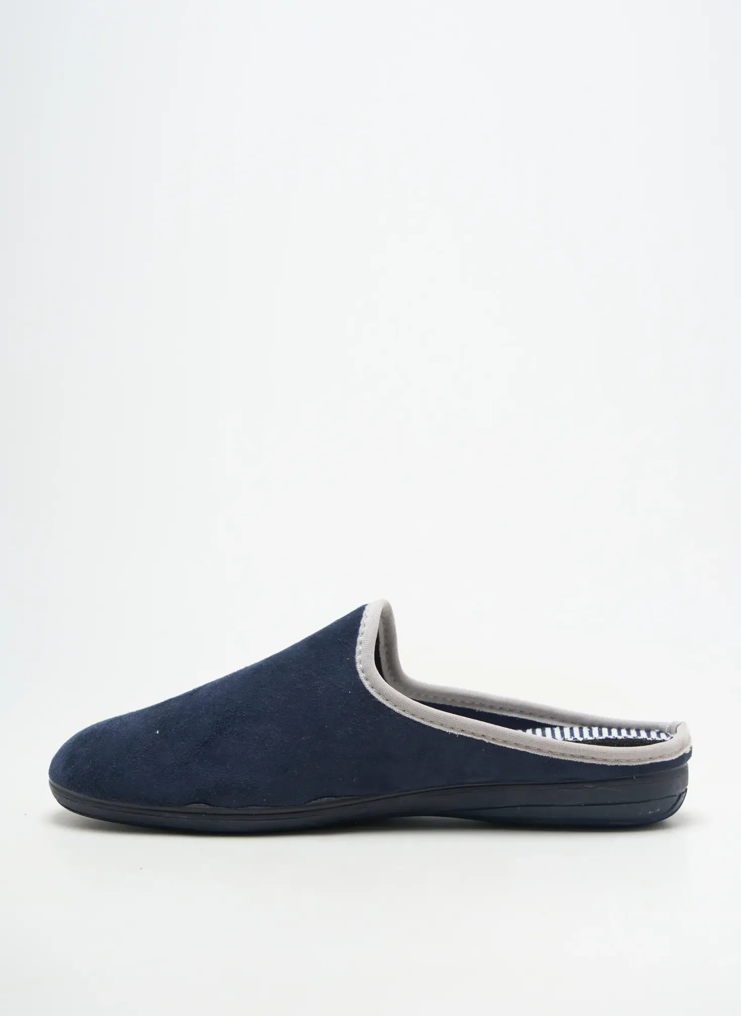 Chaussons/pantoufles La Maison De L'espadrille Bleu Talon Plat Jusqu'à 3cm