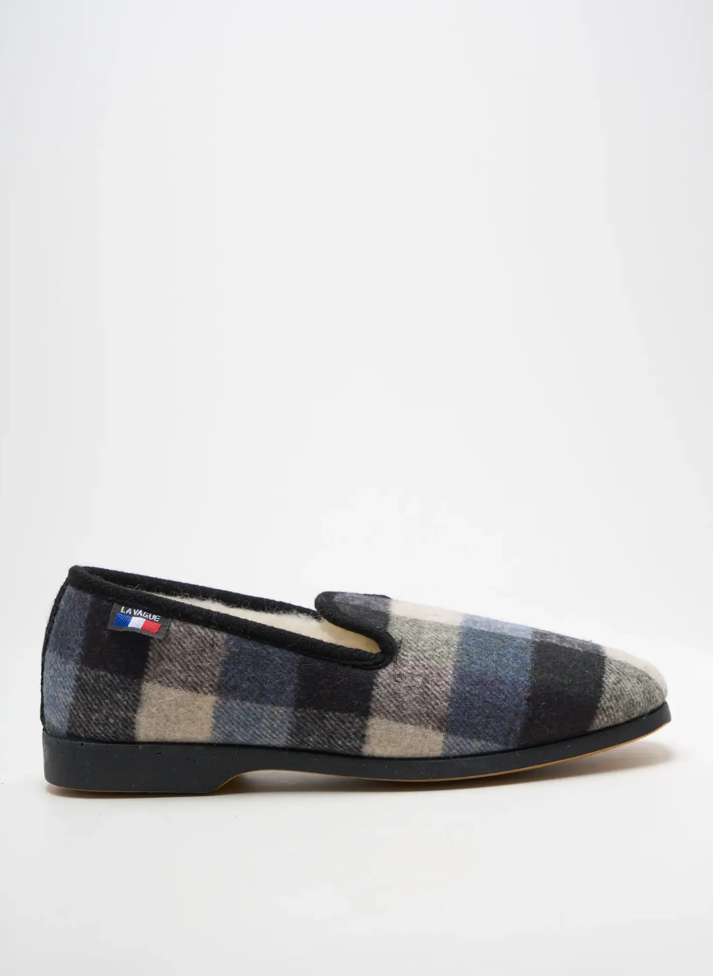 Chaussons/pantoufles La Vague Bleu Bout Rond