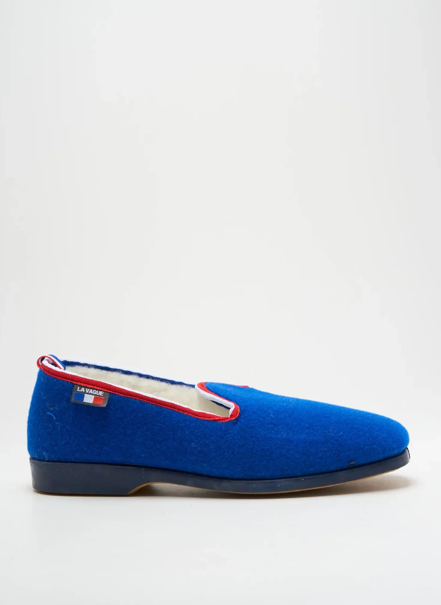 Chaussons/pantoufles La Vague Bleu Bout Rond