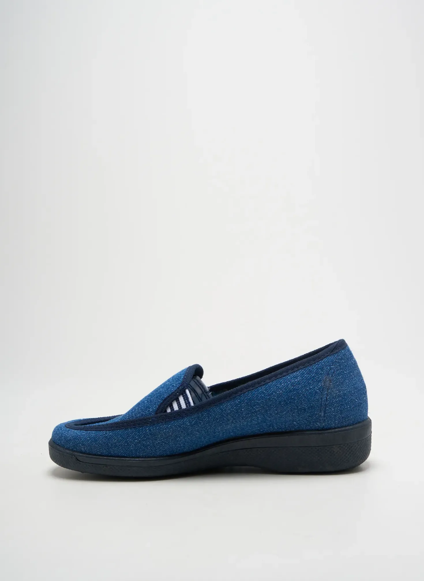 Chaussons/pantoufles La Vague Bleu Bout Rond