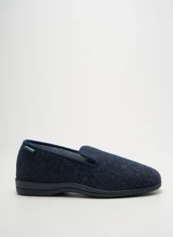 Chaussons/pantoufles La Vague Bleu Bout Rond