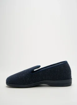 Chaussons/pantoufles La Vague Bleu Bout Rond