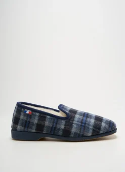 Chaussons/pantoufles La Vague Bleu Bout Rond
