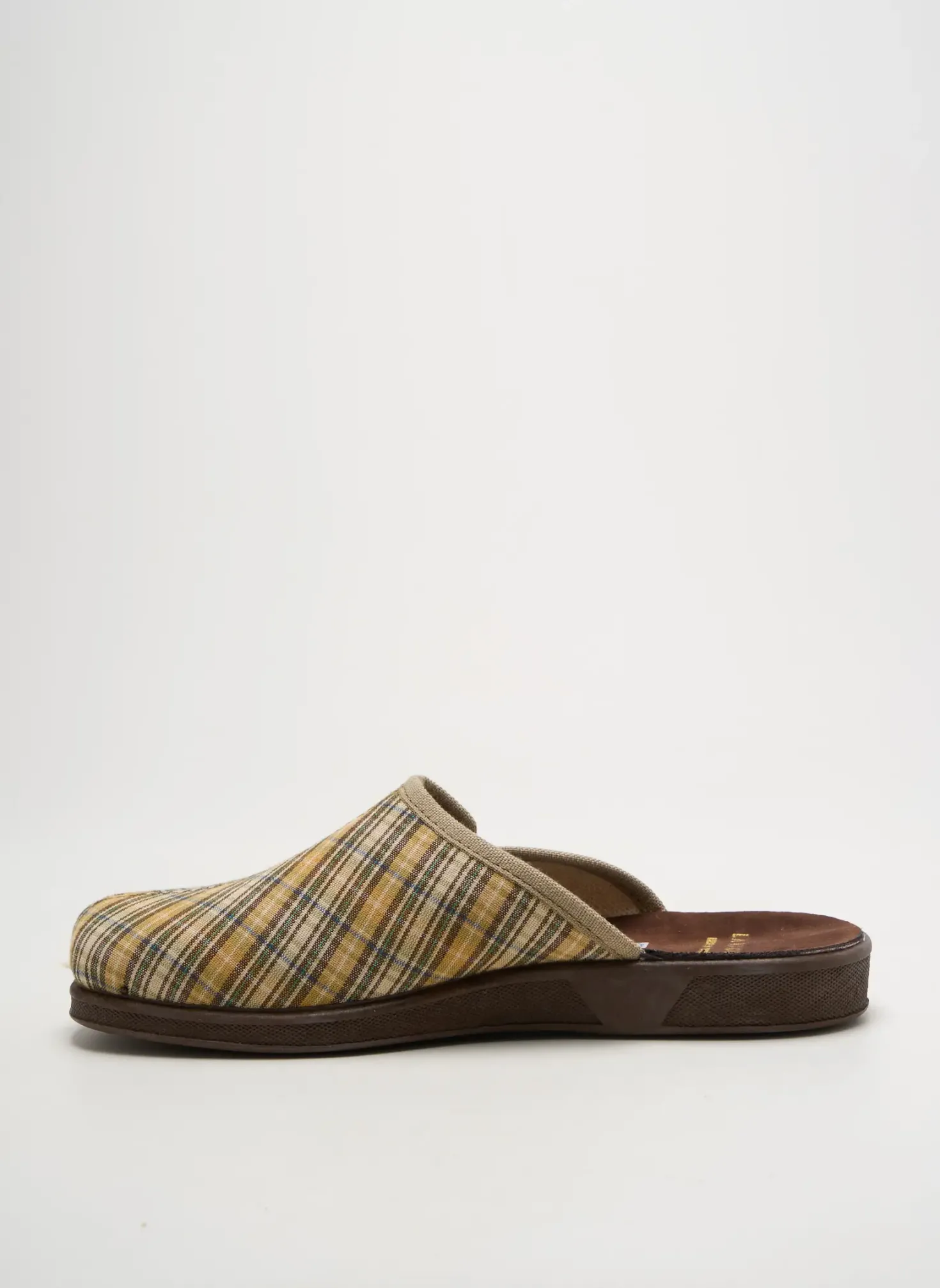 Chaussons/pantoufles La Vague Marron Bout Rond